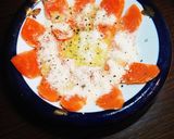 簡単☆サーモンのチーズまみれカルパッチョ作り方2写真