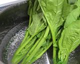 ほうれん草とちりめんじゃこのナムル作り方2写真