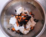 ひじきのおにぎり作り方1写真