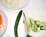 野菜と鶏むね肉の甘酢漬け♪簡単作り方6写真