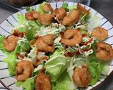 サクふわッ海老米粉揚げサラダ作り方8写真