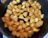 米粉で！カラメルりんごのクランブル作り方9写真