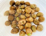 【むかご】ほっくり〜むかごで茶碗蒸し作り方2写真