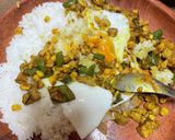 ピーマンとコーンとチキンのドライカレー作り方8写真