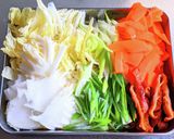 餅入り中華スープ作り方3写真