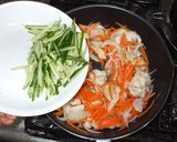野菜と鶏むね肉の甘酢漬け♪簡単作り方12写真