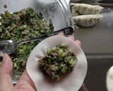 栄養満点☆ソフトケール餃子。作り方4写真