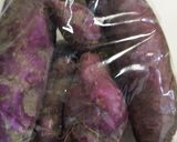 紫芋スイートポテトシャルロットケーキ作り方1写真