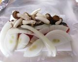 チーズがとろ~り 鮭のホイル焼作り方3写真
