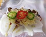 チーズがとろ~り 鮭のホイル焼作り方5写真