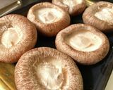 でっかい椎茸の・味噌マヨチーズ焼き作り方2写真