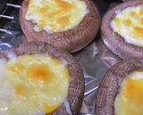 でっかい椎茸の・味噌マヨチーズ焼き作り方7写真