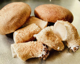 椎茸と椎茸の軸入り・炊き込みご飯作り方1写真