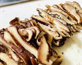 椎茸と椎茸の軸入り・炊き込みご飯作り方4写真