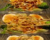 美味ドレのグリーンカレー鶏のむね肉サラダ作り方2写真