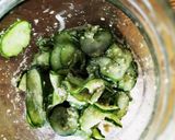 厨房ばあばぁ!キュウリ胡麻和え。作り方1写真