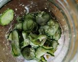 厨房ばあばぁ!キュウリ胡麻和え。作り方2写真