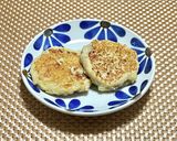 材料2つ！米粉のバナナパンケーキ作り方3写真