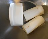 大根餅とお好み焼きをドッキング♪野菜もち作り方1写真