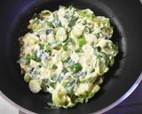 大根餅とお好み焼きをドッキング♪野菜もち作り方4写真