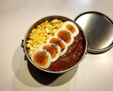 のっけ弁当2022.10.25カレー弁当作り方1写真