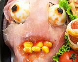 娘のお弁当2022.10.25作り方1写真