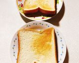 鶏そぼろとチーズのトースト作り方1写真