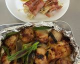 甘味噌に漬け込んだ☆グリル焼き鳥弁当作り方5写真