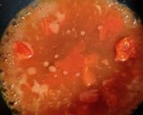 【スープ食】トマトと卵でスープなおじや作り方1写真