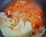 【スープ食】トマトと卵でスープなおじや作り方2写真