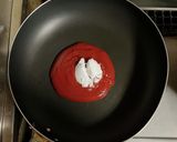超簡単☆背徳のオムレツ風ナポリタンうどん作り方2写真
