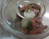 ほうれん草入り豚つくね作り方3写真