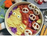 超簡単♪ハロウィンのガイコツれんこん作り方16写真