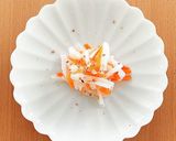 余ったすし酢で紅白なます（副菜・お弁当）作り方5写真