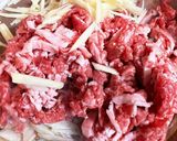 牛肉＊牛蒡＊生姜の混ぜご飯（改訂）作り方4写真
