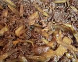 牛肉＊牛蒡＊生姜の混ぜご飯（改訂）作り方8写真