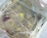 レンジ5分！枝豆とさつま芋（焼き芋）ご飯作り方4写真