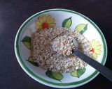 オートミールで炊き込みご飯風作り方1写真
