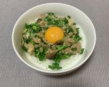 にらそぼろ丼作り方6写真