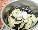 茄子の豚キムチ作り方5写真