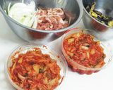 茄子の豚キムチ作り方10写真