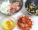 茄子の豚キムチ作り方12写真
