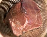 我が家のおつまみ豚レバー(焼肉のダレ)作り方1写真