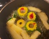 完熟ゴーヤの種ごとフライ作り方2写真