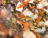 生姜を効かせた肉豆腐作り方7写真