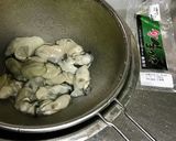 土鍋炊飯釜で牡蠣ごはん作り方2写真
