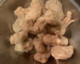 大豆ミート唐揚げ（自分用メモ）作り方2写真