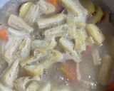 お芋の、ほっこり味噌汁作り方2写真