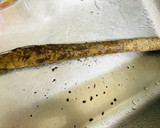 ゴボウと塩昆布で簡単な佃煮風〜作り方1写真
