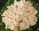 豆腐と舞茸の蓮根とじ作り方2写真